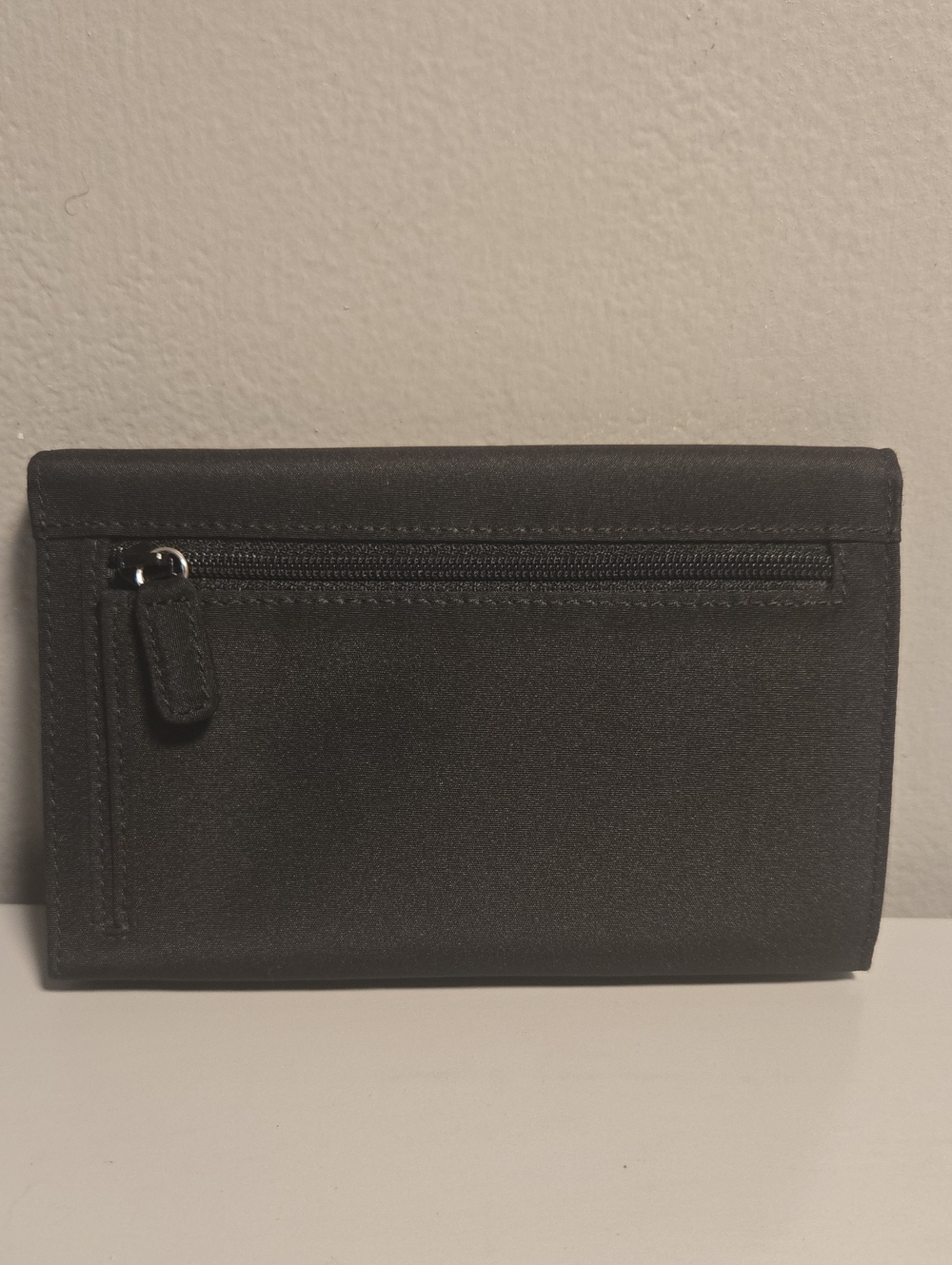 Lauren Ralph Lauren Black Nylon Wallet with Metal Snap - Picture 10 of 10
